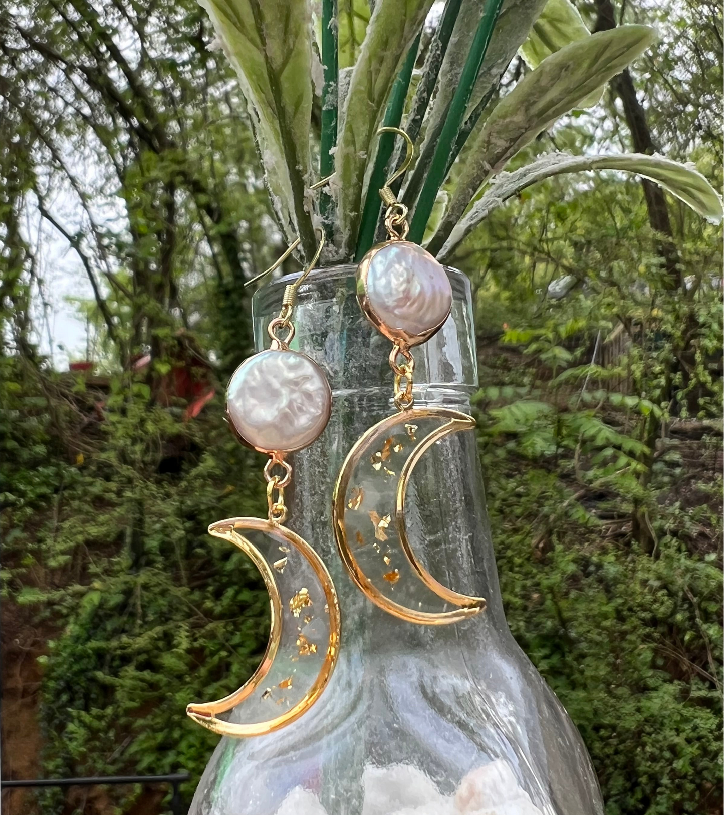 Celestial Moon Earrings