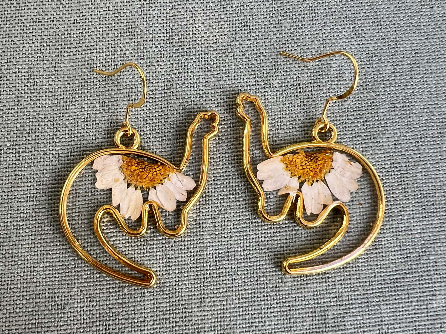 Daisy Dinosaur Earrings