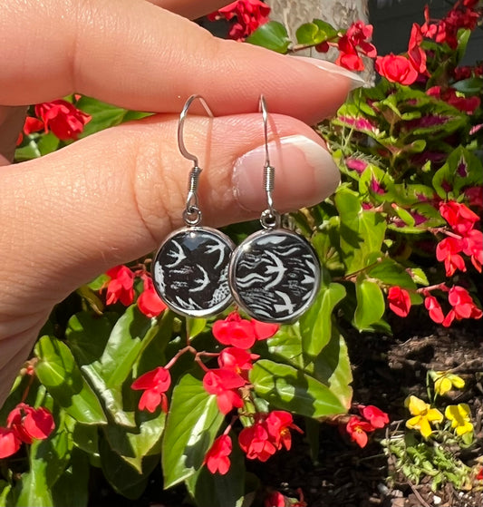 Silver Flight Dangles