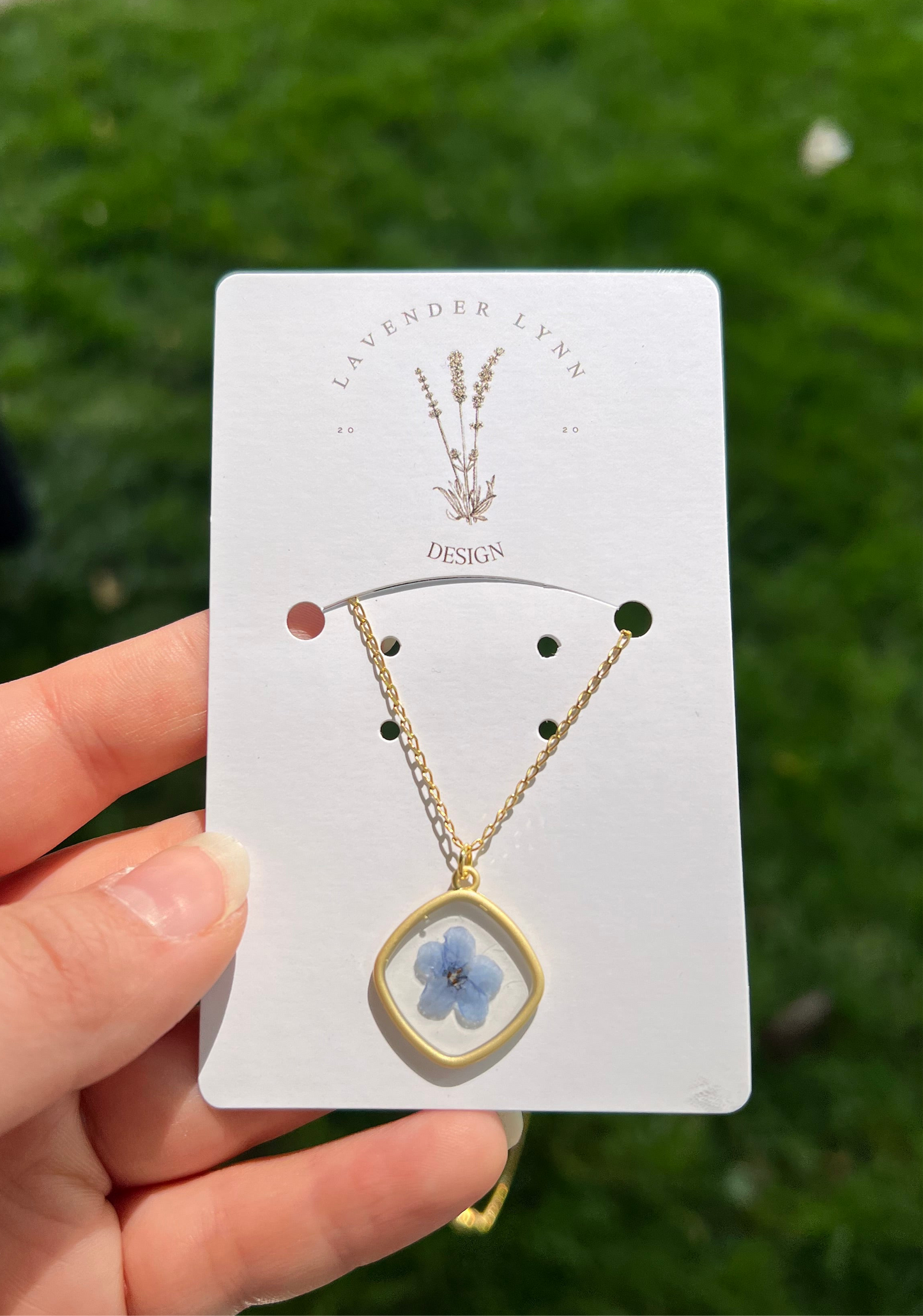 Forget Me Not Necklace