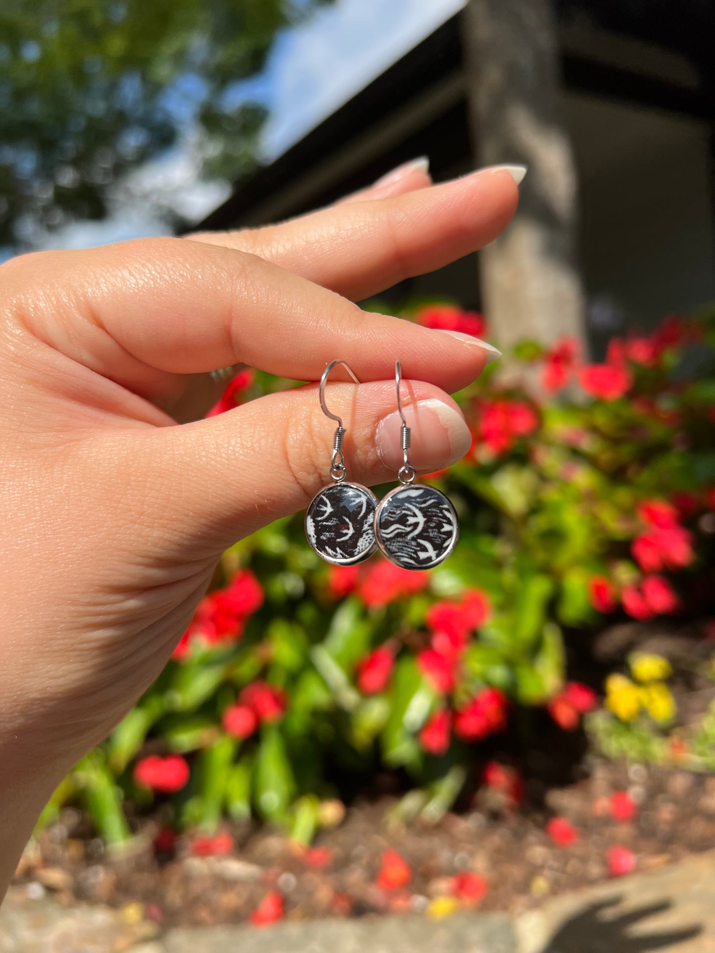 Silver Flight Dangles
