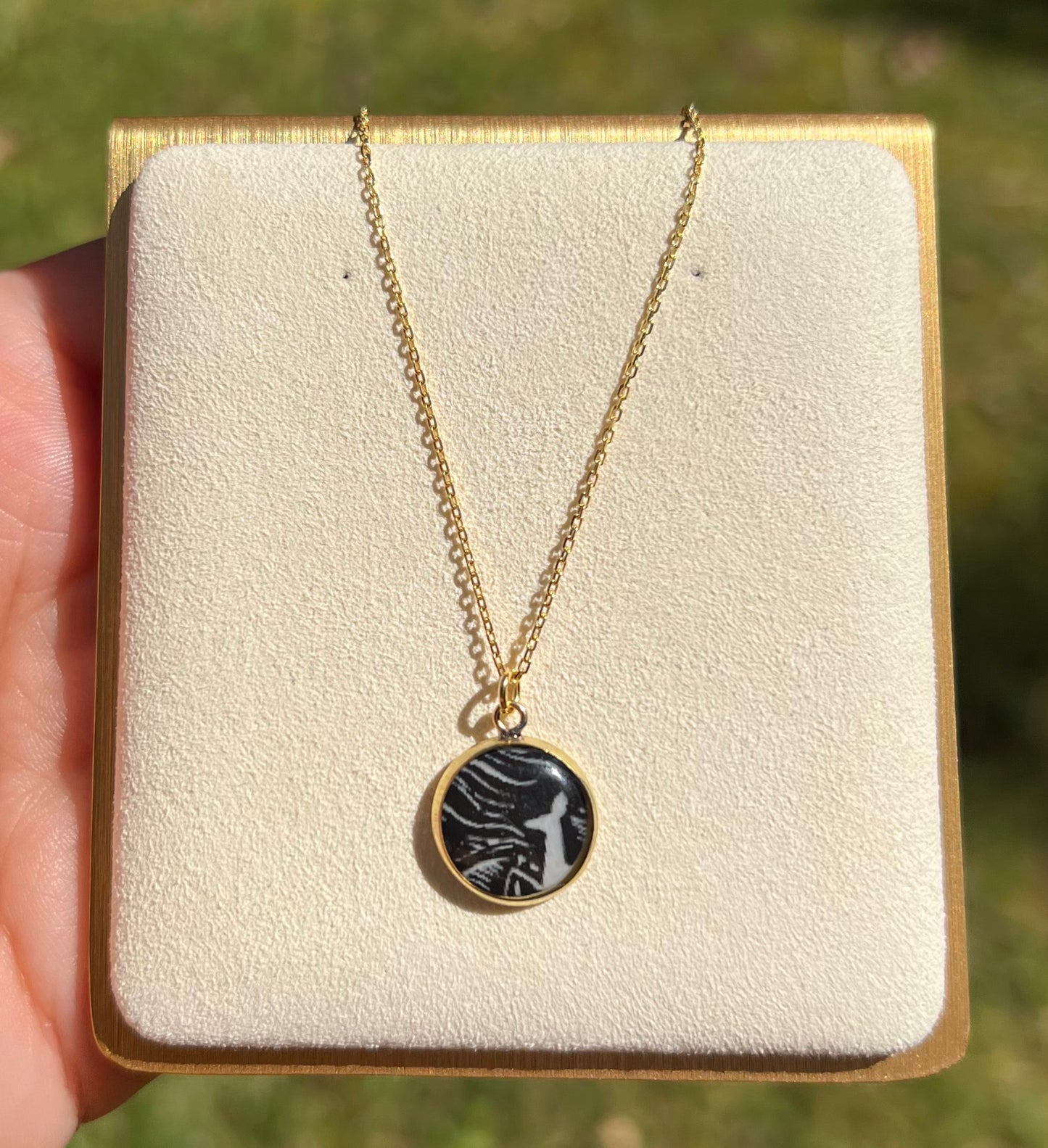 Golden Gaze Necklace
