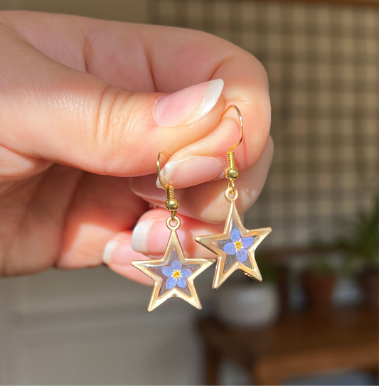Star Forget Me Not Earrings