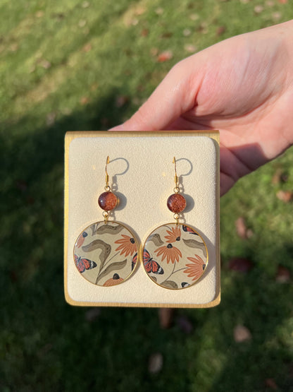 Sunstone Monarch Dangles 2/2