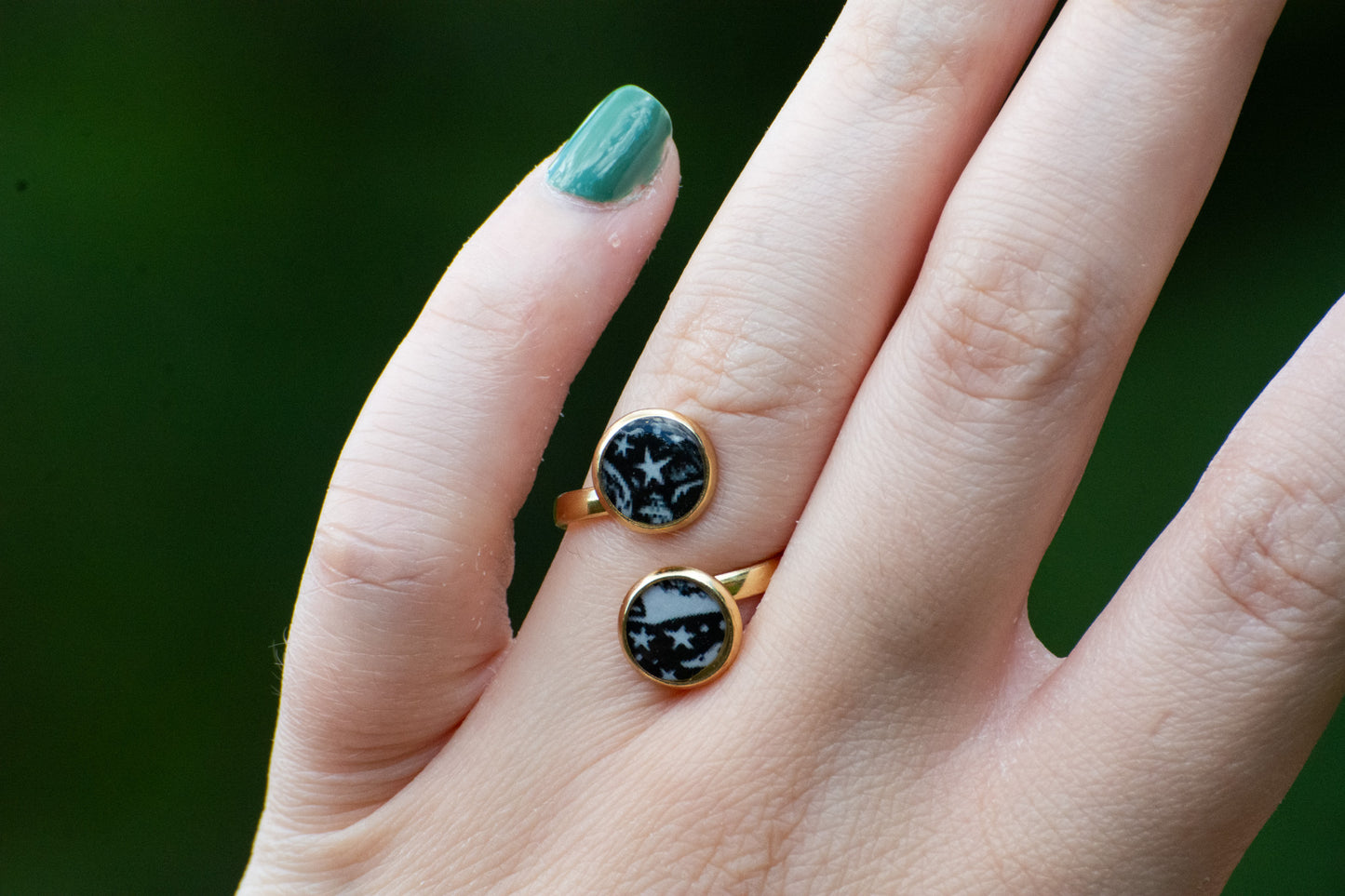 Celestial Twin Ring