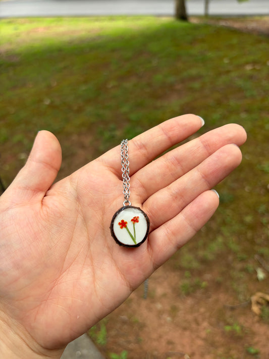 Acorn Pendant - Red Statement Flowers