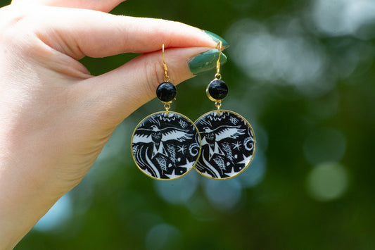 Celestial Hawk Dangles