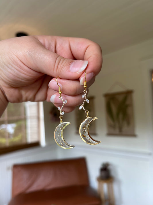 Moon Vine Earrings