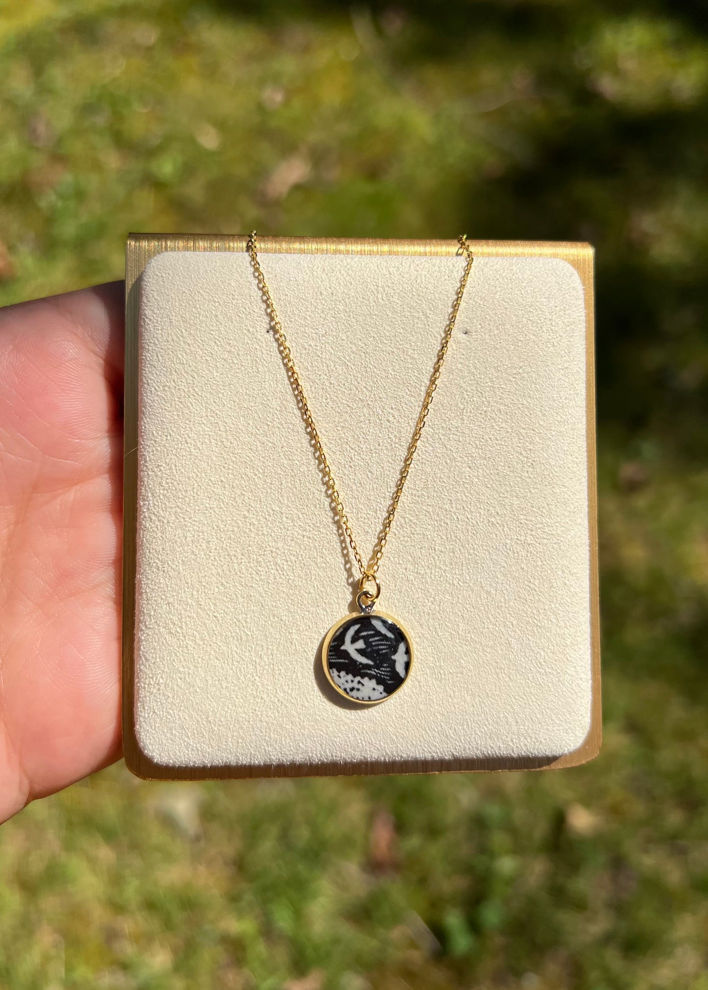 Golden Flight Necklace